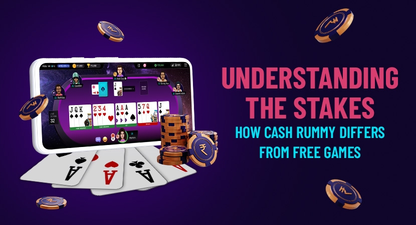 Understanding the Stakes How Cash Rummy Differs from Free Games.webp